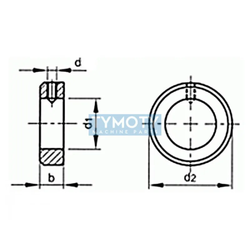 Nastavovací krúžok DIN 705A 35x56x16