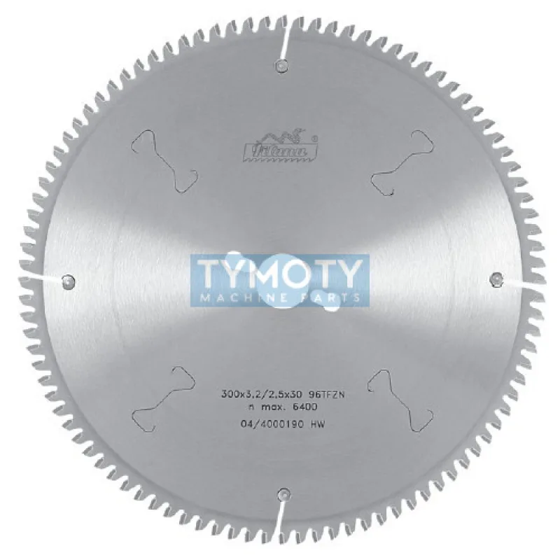Pílový kotúč s SK na rezanie neželezných kovov a plastov, negatívny uhol čela, 225387-11, 160X2,8X20