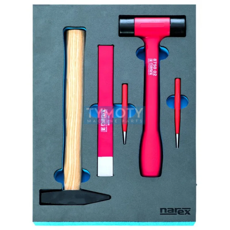 Modul úderného náradia pre mechaniky/5dielov, NAREX-MODUL, M 5-dielov úderné náradie