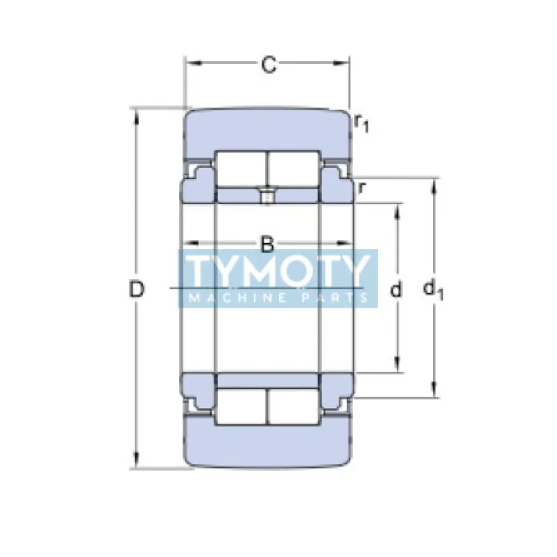 SKF NUTR 50110 A pojazdová kladka