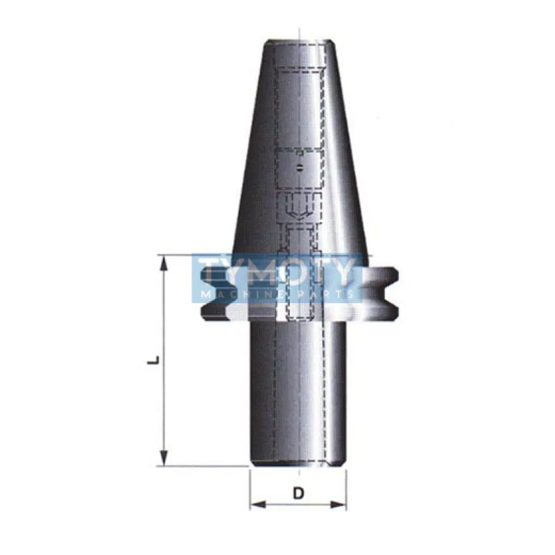 Redukčné puzdro s dutinou morse a upínacou skrutkou, 247212, 40x4