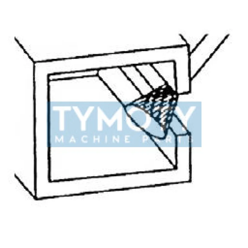 Technická fréza tvrdokovová, obrátený kužeľ, FREZA, N1619x06