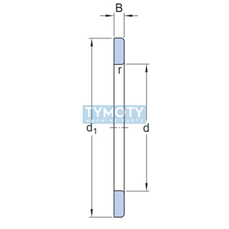 SKF WS 81113 hriadeľový axiálny ložiskový krúžok