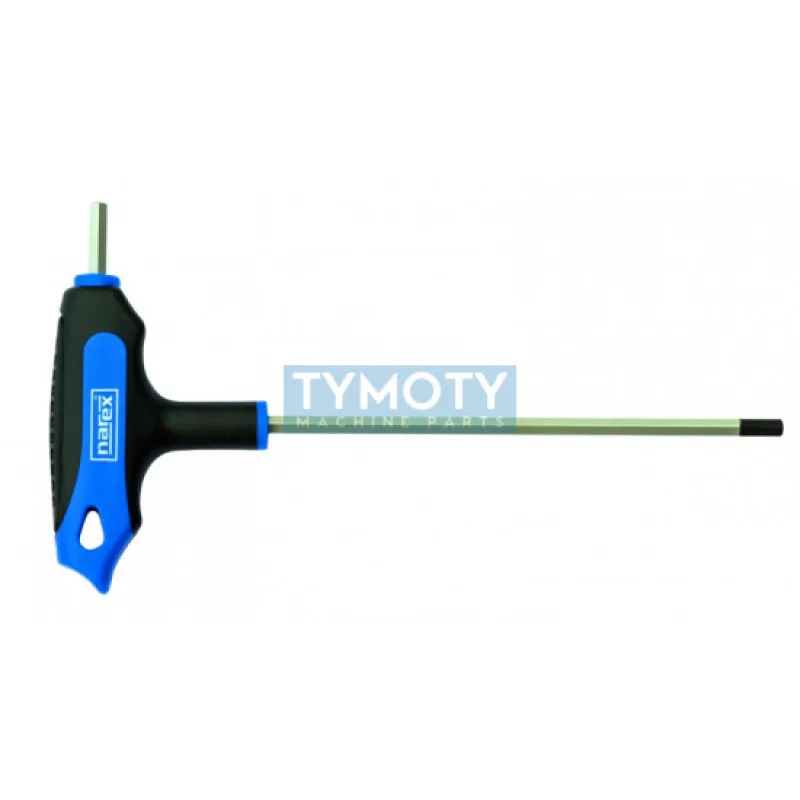 Zástrčný kľúč šesťhranný s "T" rukoväťou, 230721-NAREX, 2,5 mm