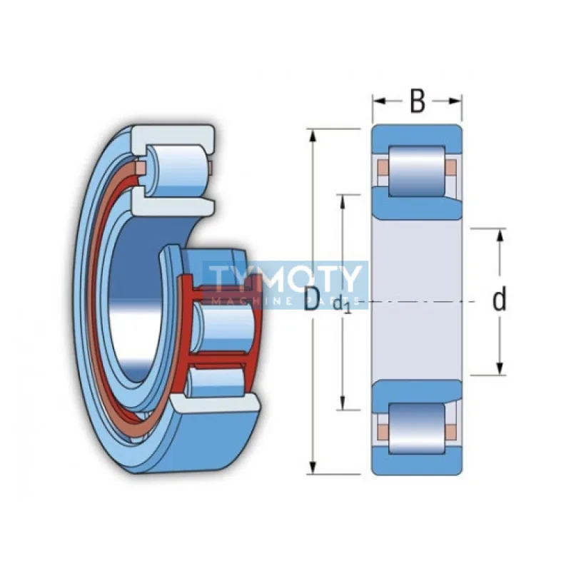 ZKL NJ 214 valčekové ložisko