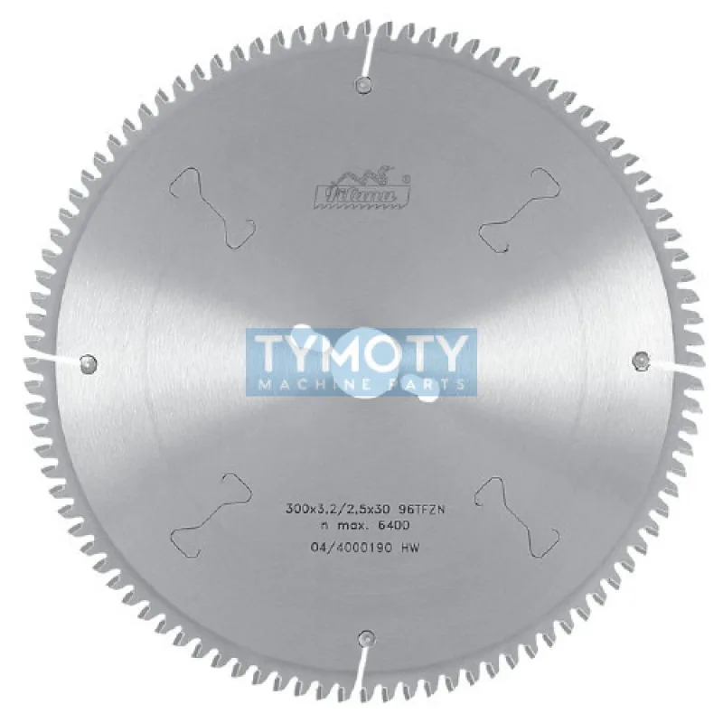 Pílový kotúč s SK na rezanie neželezných kovov a plastov, negatívny uhol čela, 225387-11, 190x2,8x30