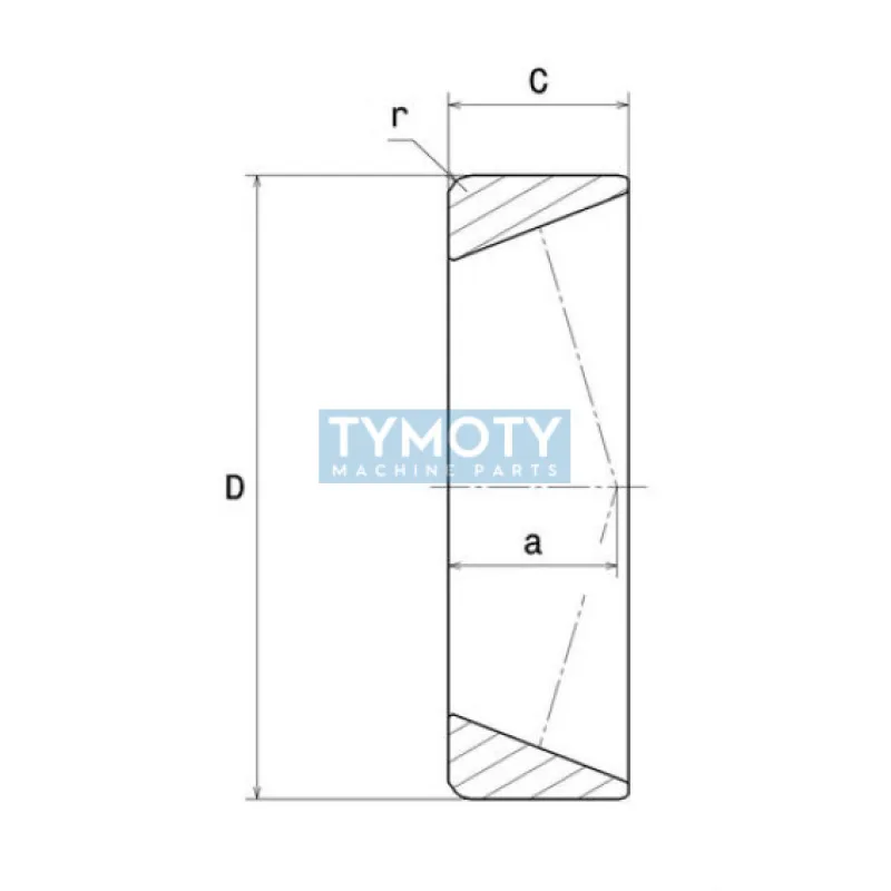 Timken H 715311 vonkajší krúžok kuželíkového ložiská