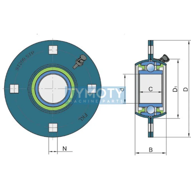 FKL GWST 209PPB13 ložisková jednotka