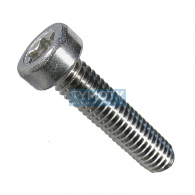 Skrutka valcová nízka hlava TORX ISO 14580 M6x12-8.8 pozink