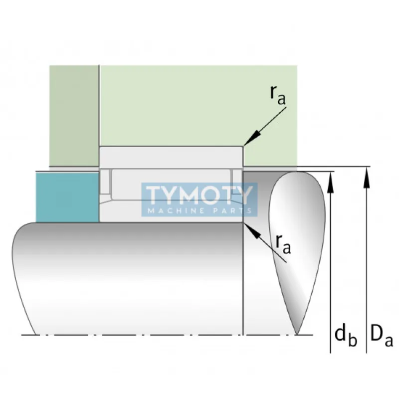INA NAO 17x30x13 ihlové ložisko