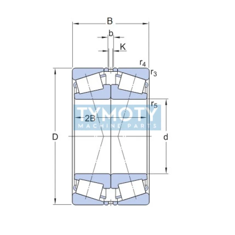 SKF 31328 X/DF kuželíkové ložisko