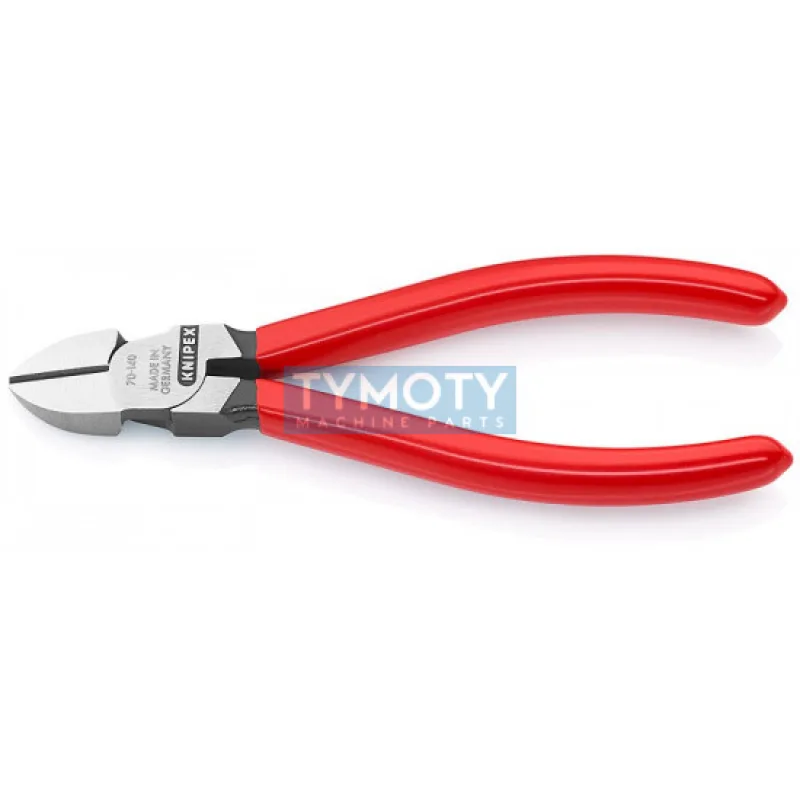 KNIPEX 70 01 140 Bočné štiepacie kliešte, plastové návleky, fosfátované na čierno 140 mm