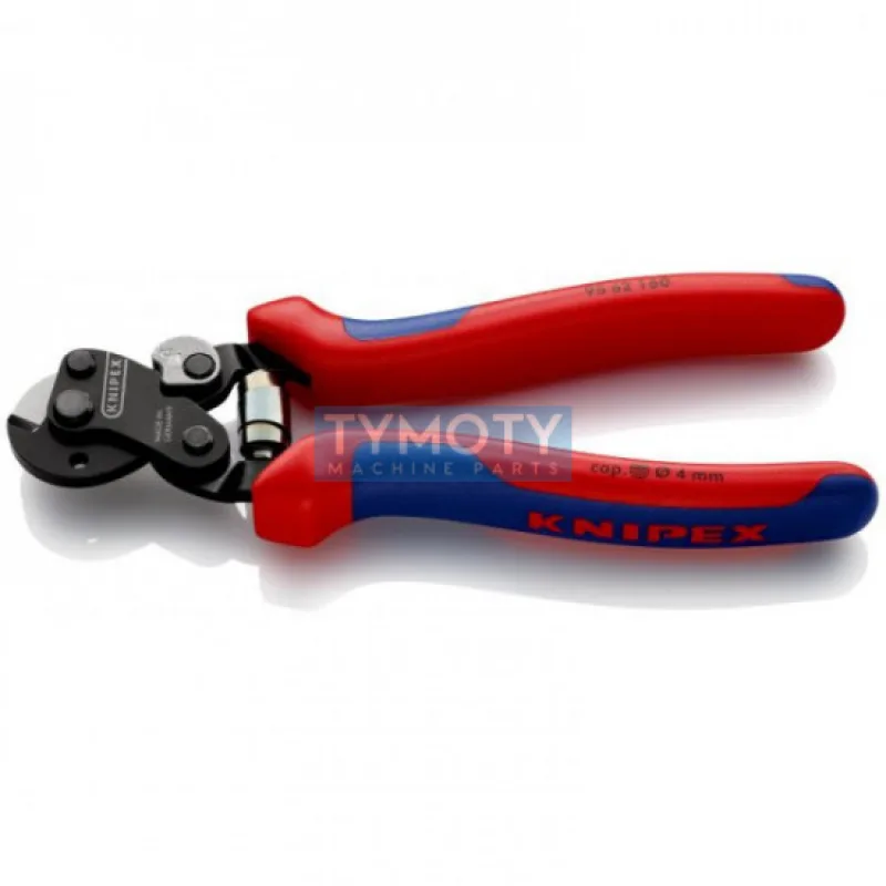 KNIPEX 95 62 160 Nožnice na drôtené lanká I pre vysokopevnostné drôtené laná 160 mm
