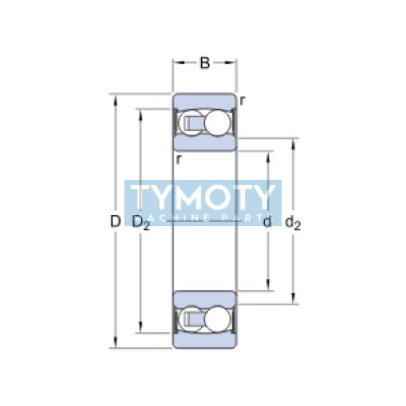 SKF 2213 E-2RS1TN9 naklápacie guľkové ložisko