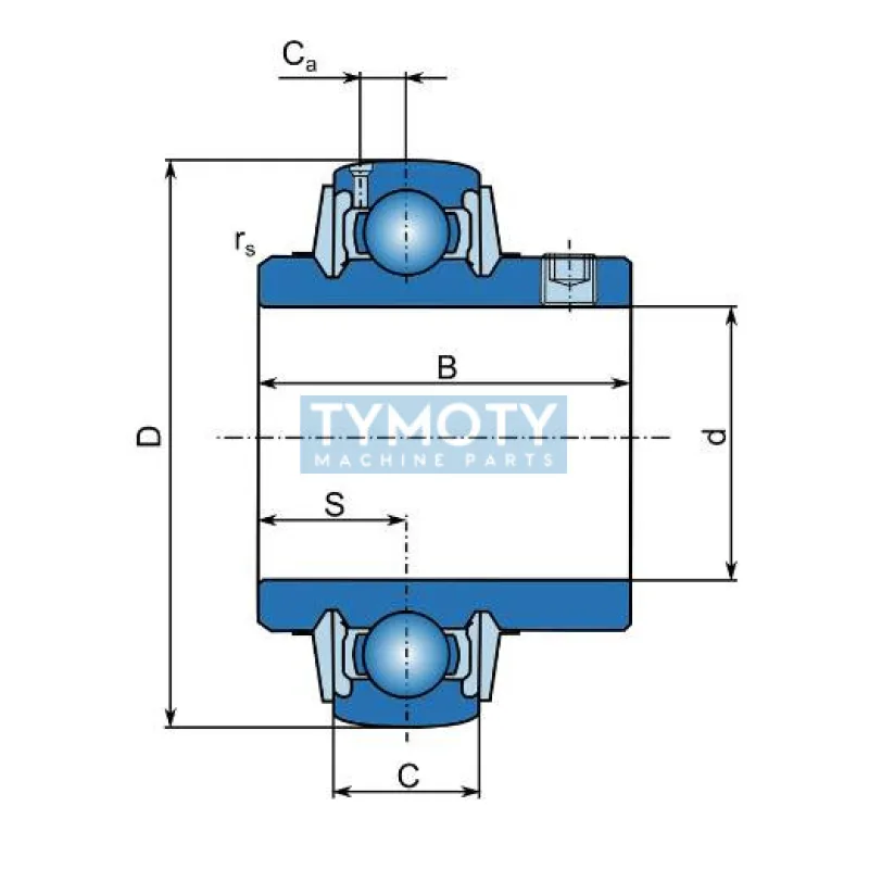 ZKL UC 205-014-3L upínacie ložisko