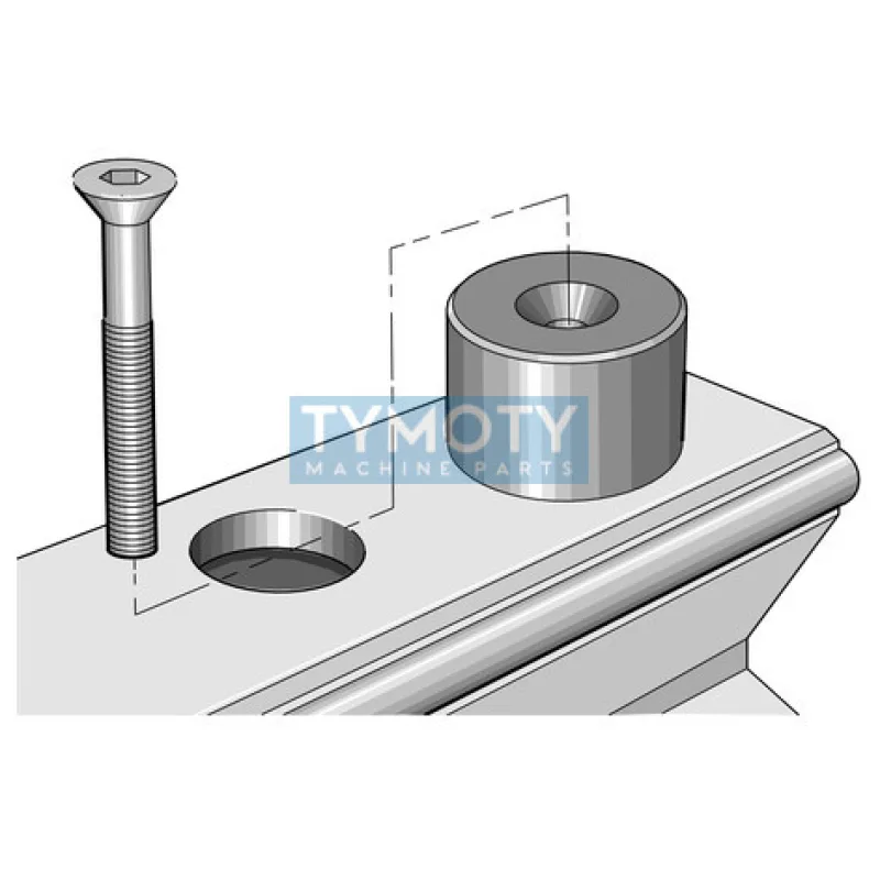 INA PASTP 86 koncová zarážka pre vodiace dráhy