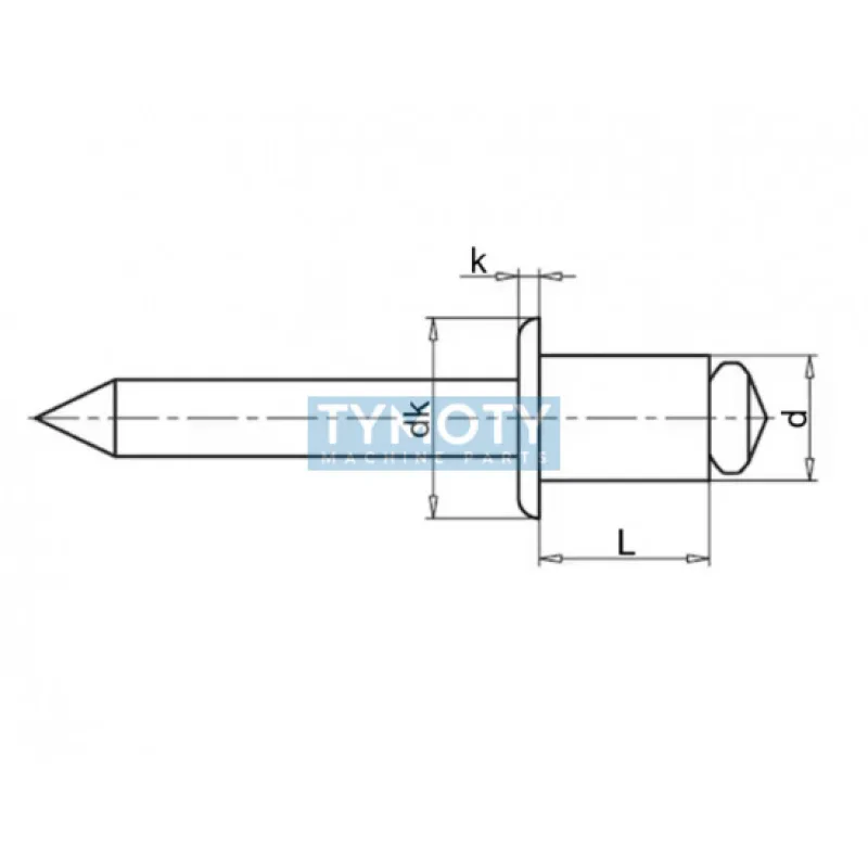 Trhací nit AL/A2 4,8x16