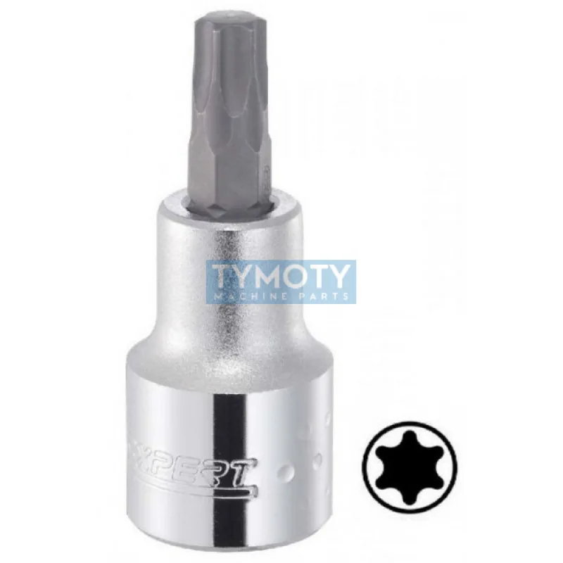 Hlavica zástrčná 1/2", TORX so štvorhranom, TONA EXPERT HL, E031922-T40