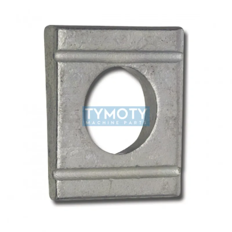 Podložka klinová pre U profily DIN 434 M8 / 9,0 pozink