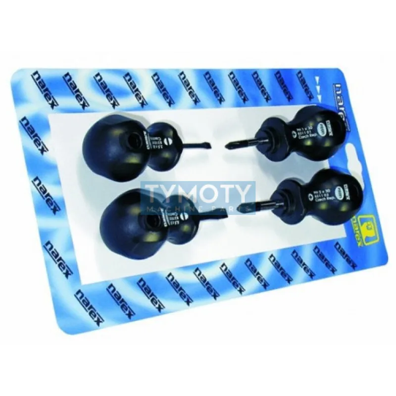 Súprava skrutkovačov 4 ks ploché/Ph Mini Line Profi, NAREX 8610-00