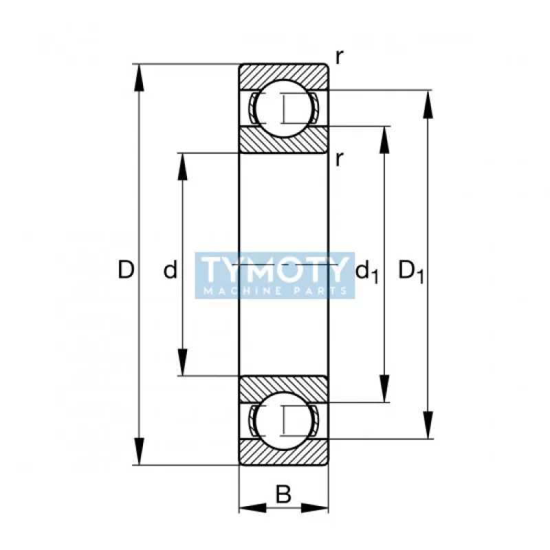 FAG 6228-J20AB-C3 guľkové ložisko