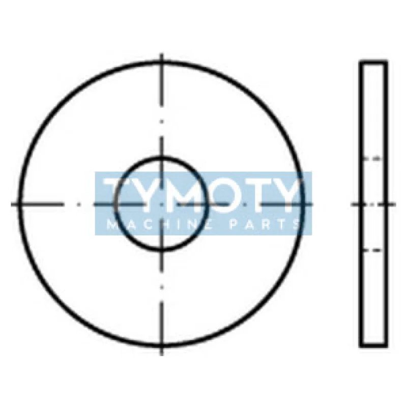 Podložka pre drevené konštrukcie DIN 440R M5/5,5 bez PÚ