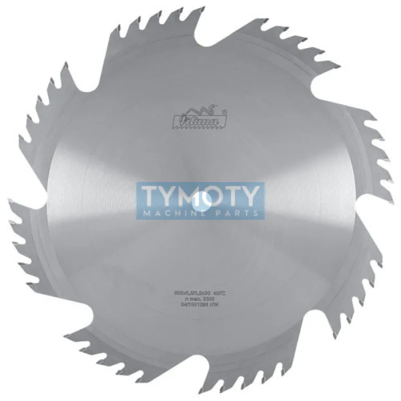 Pílový kotúč na rezanie dreva s SK - HANIBAL, 225333.1, 600x5,5x30 mm FZ-40 Z