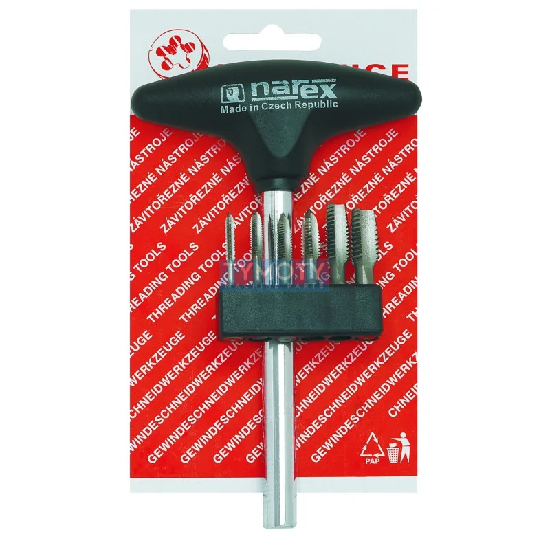 Súprava závitorezných bitov, HSS, 2N, 1/4"-8/3016, BIT 3, M4-12 /948 300/