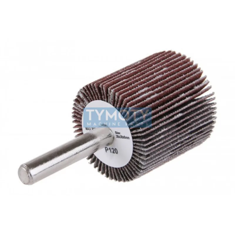 Brúsny kotúč lamelový so stopkou 30x30x6 zr.120