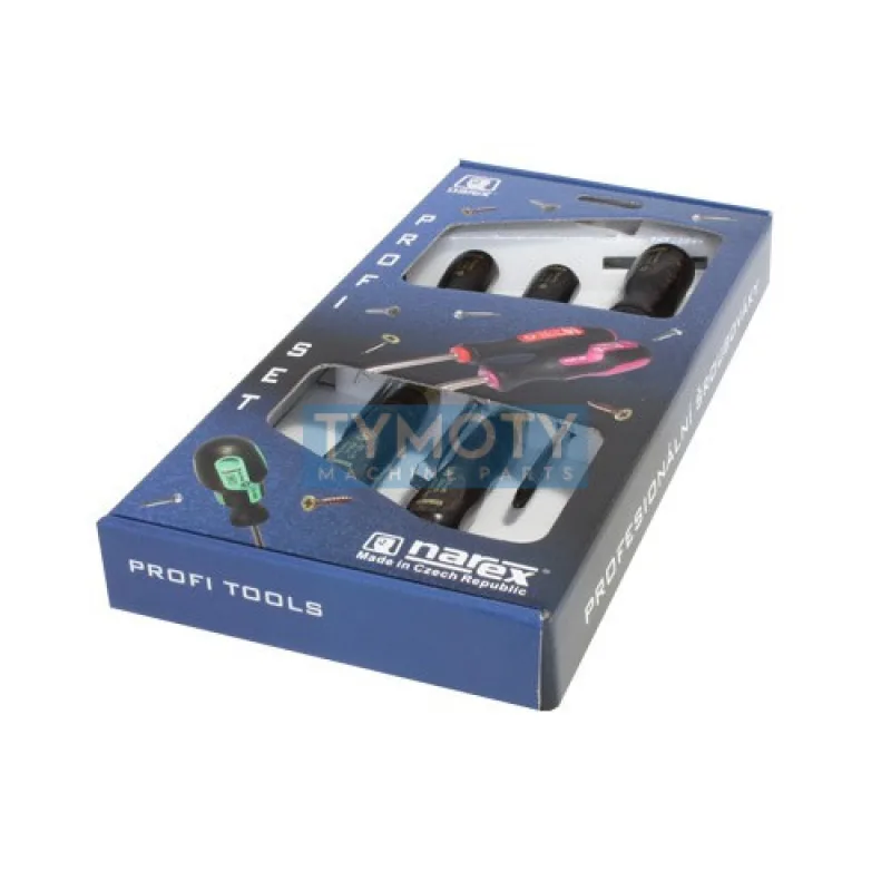 Súprava skrutkovačov 5 ks ploché/Ph Profi Line, Narex 8580-00
