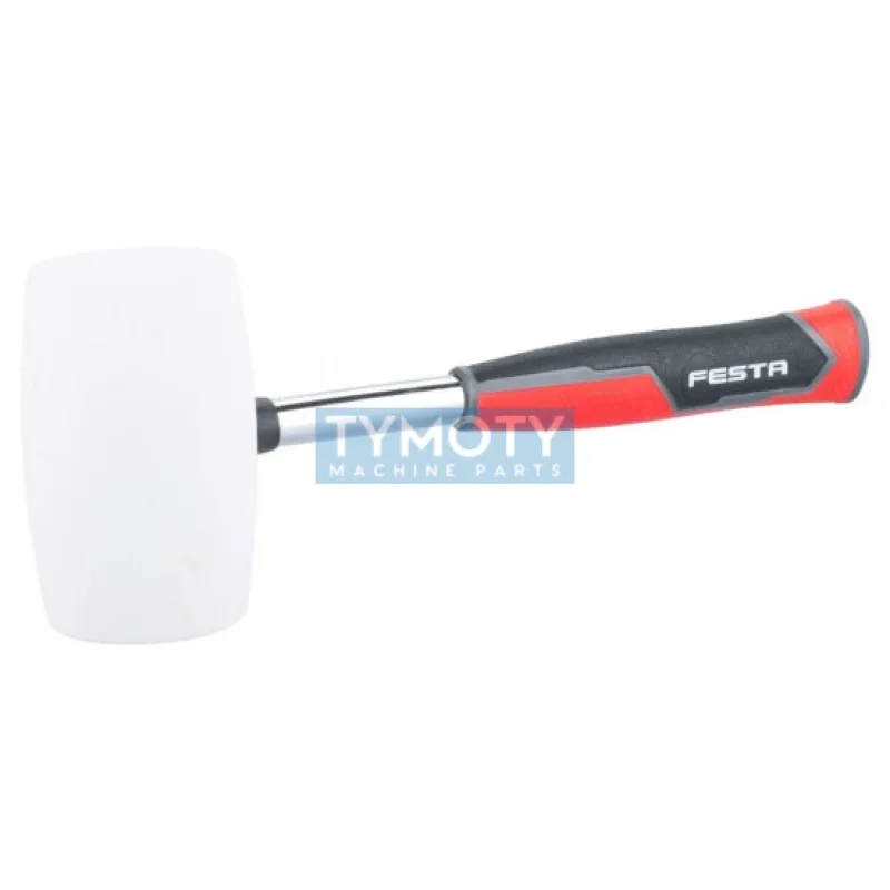 Holka gumová biela 90 mm s kovovou násadou s pogumovanou rukoväťou, Festa 19271