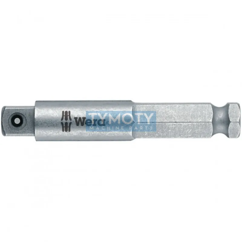 Adaptér na hlavice 1/2" stopka 7/16" 870/7, WERA, 050510-1/2"x75