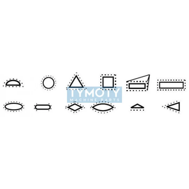 Pilník ihlový, sada 12-dielna, PILNIK, 140/2 (28621392 1420)