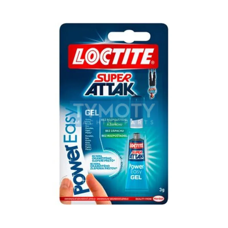 Loctite Super Bond Repositionable Gél - 3 g