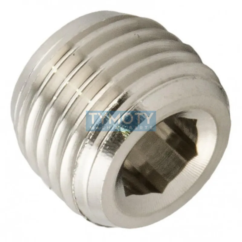 Zátka inbus DIN 906 R1 nerez A4