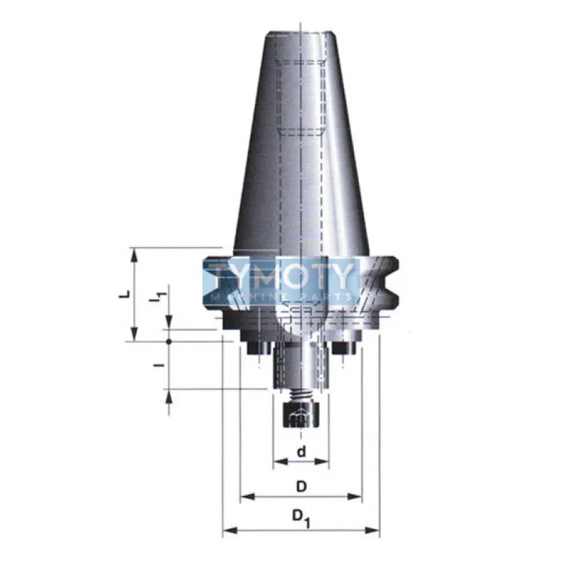 Frézovací tŕň pre frézy s priečnou unášacou drážkou, 591040, 50x16