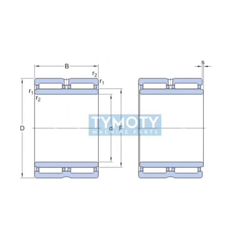 SKF NA 6915 ihlové ložisko