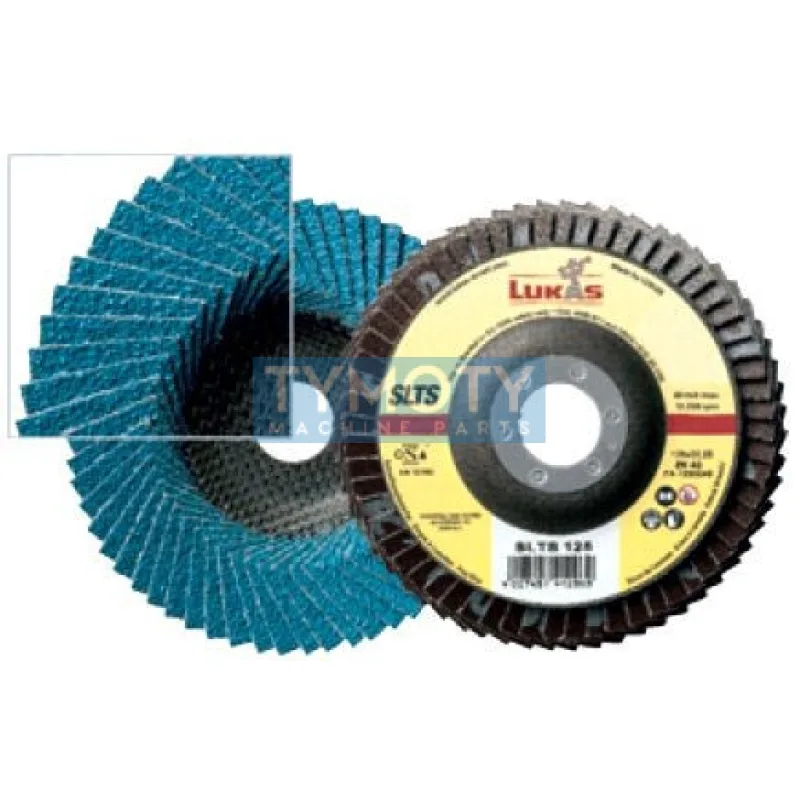 Brúsiaci lamelový kotúč, LUKAS, 125 ZK 60 / SLTS