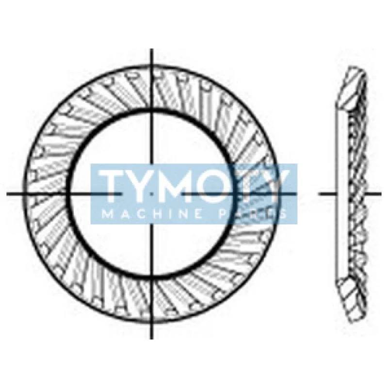 Poistná podložka SCHNORR typ VS M16 / 17,0 pozink