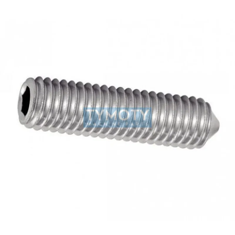 Skrutka stavacia s hrotom-inbus DIN 914 M2,5x3 nerez A2