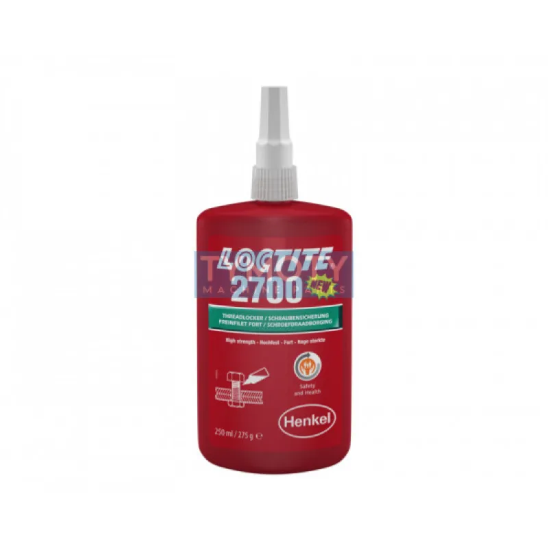 Loctite 2700 - 250 ml zaisťovač skrutiek VP - BOZP