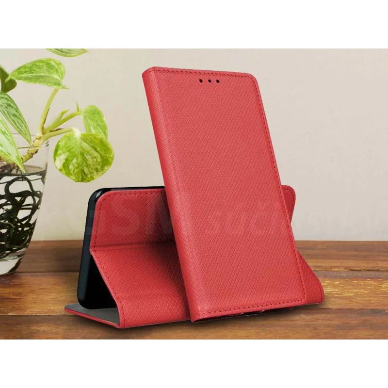 Smart Book Knižkové puzdro Motorola Moto G42 Červené