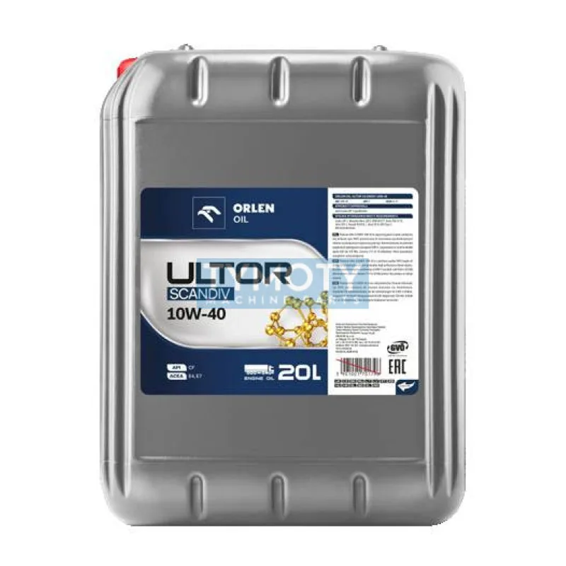 Orlen Ultor Scandiv 10W-40 - 20 L motorový olej