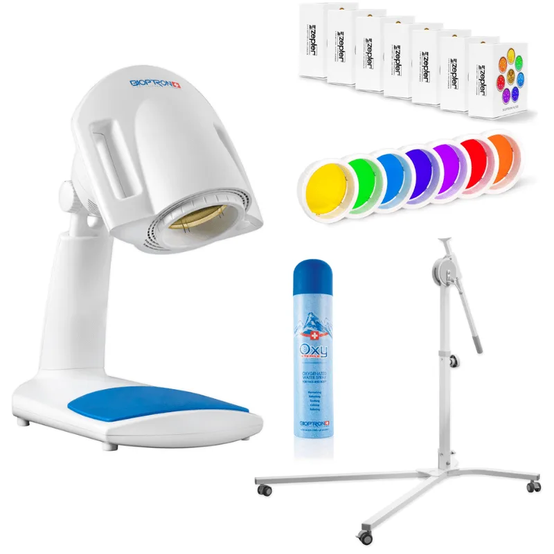 Bioptron Pro 1 lampa Zepter fullerene filter C60 a stojan