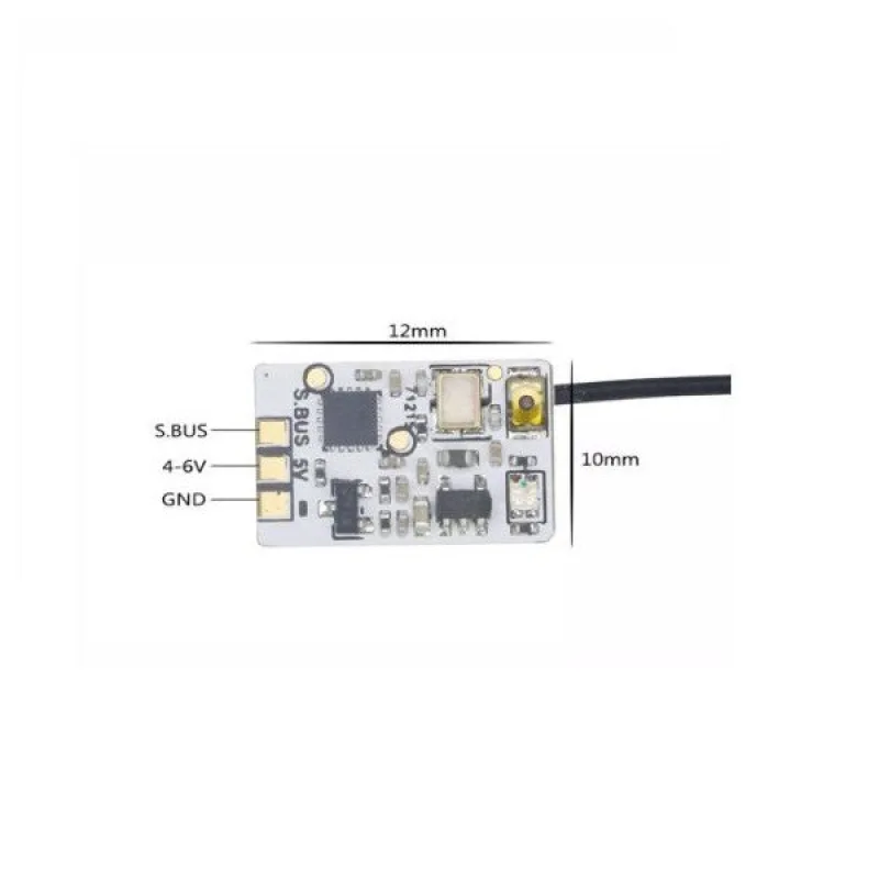 X-BOSS RX2A PRO 2.4GHz mini přijímač pro AFHDS 2A Flysky FS-I6 FS-i6S FS-TM8