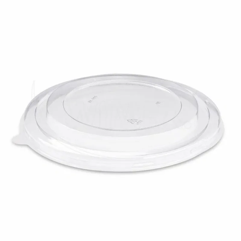 Víčko průhledné (rPET) pro papírové misky Ø185 mm [50 ks] (82800)