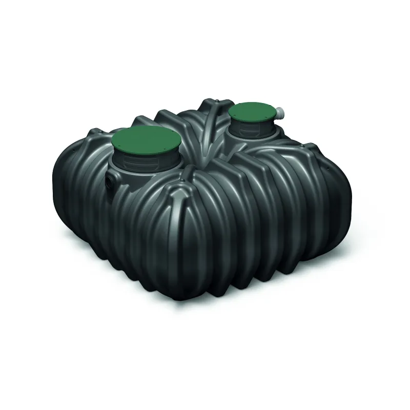 Prosperplast s.r.o. Podzemná plastová nádrž Unground Tank R-5000 (5000 litrov) monolit na dažďovú vodu čierna