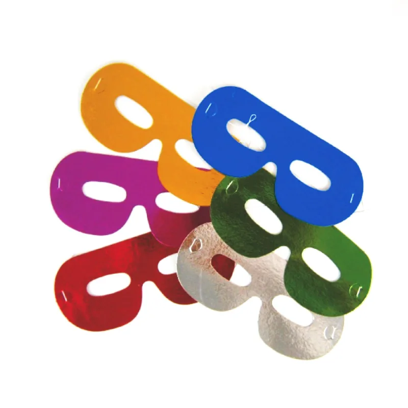 Škrabošky (masky) mix barev [6 ks] (66840)