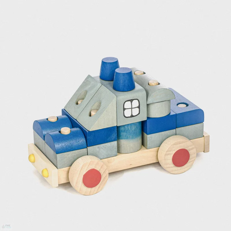 Tarnawa Drevené rozkladacie policajné auto