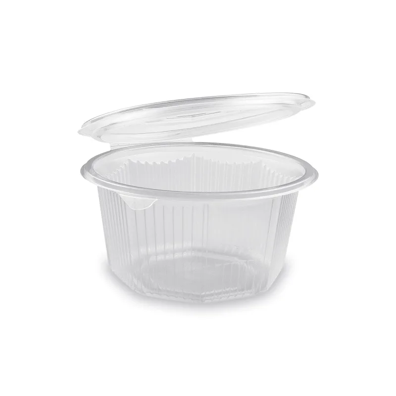 Miska osmiboká průhledná s víčkem 1000 ml (PP) [50 ks] (PP810)
